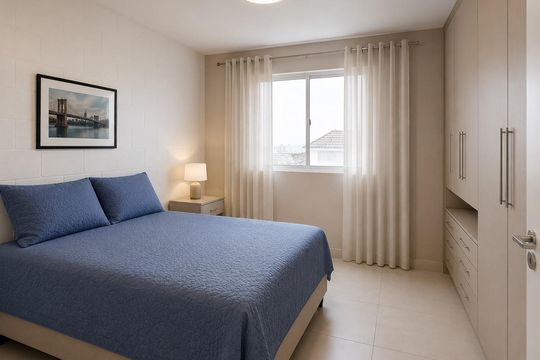 Quarto 1 de apartamento para alugar com 2 quartos, 40m² em Santa Fe, Gravataí