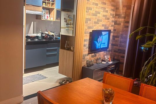 Sala de apartamento para alugar com 2 quartos, 55m² em Jardim Nova Europa, Campinas