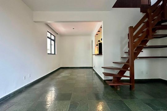 Sala  de apartamento à venda com 3 quartos, 200m² em Santa Lúcia, Belo Horizonte