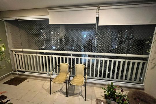 Varanda de apartamento à venda com 4 quartos, 117m² em Jardim Lar Sao Paulo, São Paulo