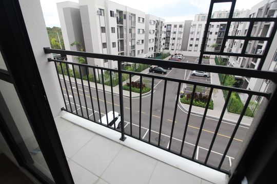 Sala - Varanda de apartamento para alugar com 2 quartos, 45m² em Barra Olímpica, Rio de Janeiro