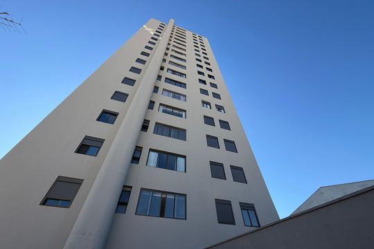 Fachada de apartamento para alugar com 1 quarto, 75m² em Centro, Jundiaí