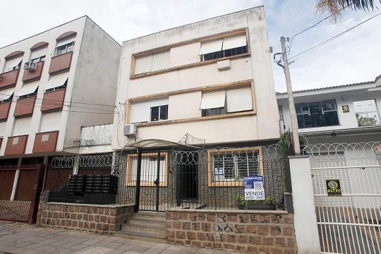 Fachada de kitnet/studio para alugar com 1 quarto, 24m² em Cidade Baixa, Porto Alegre