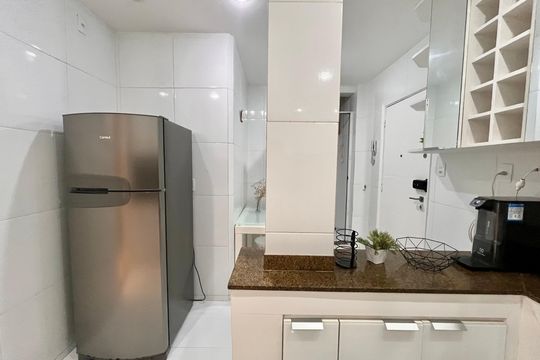 Cozinha de apartamento à venda com 2 quartos, 66m² em Ipanema, Rio de Janeiro