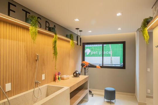 Área comum - Pet care de apartamento à venda com 1 quarto, 30m² em Chácara Inglesa, São Paulo