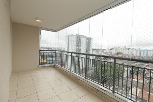 Varanda da Sala de apartamento à venda com 2 quartos, 68m² em Ipiranga, São Paulo