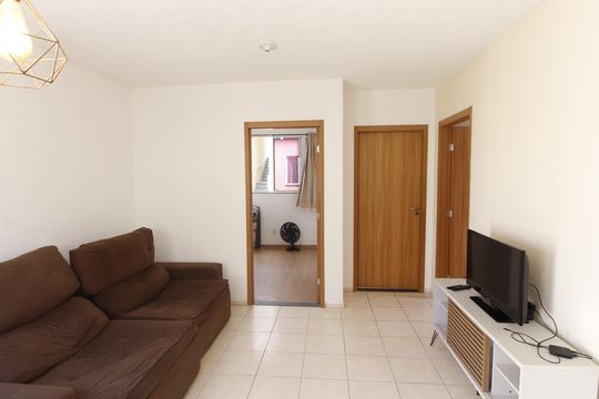 Sala de apartamento para alugar com 2 quartos, 45m² em Jardim Esperança, Cabo Frio