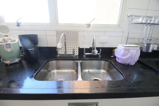 Cozinha de apartamento à venda com 3 quartos, 263m² em Vila Andrade, São Paulo