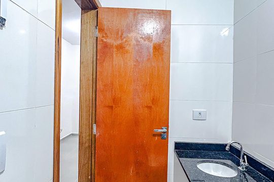 Banheiro de kitnet/studio à venda com 1 quarto, 18m² em Vila Formosa, São Paulo
