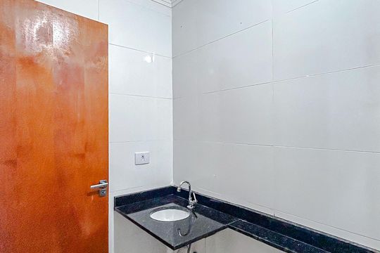 Banheiro de kitnet/studio à venda com 1 quarto, 18m² em Vila Formosa, São Paulo