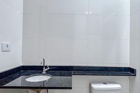 Banheiro de kitnet/studio à venda com 1 quarto, 18m² em Vila Formosa, São Paulo