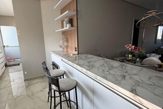 Cozinha de apartamento para alugar com 2 quartos, 100m² em Centro, Palhoça