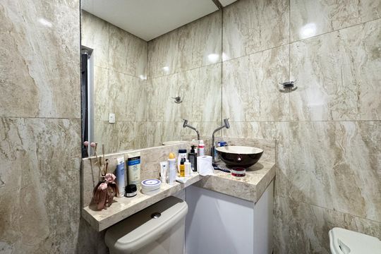 Banheiro - Suíte de casa para alugar com 3 quartos, 220m² em Jardim Bartira, São Bernardo do Campo