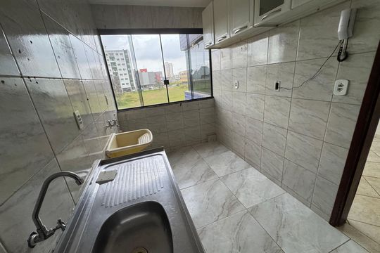 Cozinha de apartamento à venda com 2 quartos, 98m² em Taguatinga, Brasília