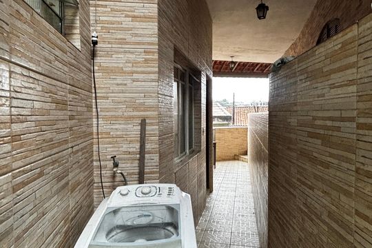 Área de Serviço de casa para alugar com 2 quartos, 65m² em Cata Preta, Santo André