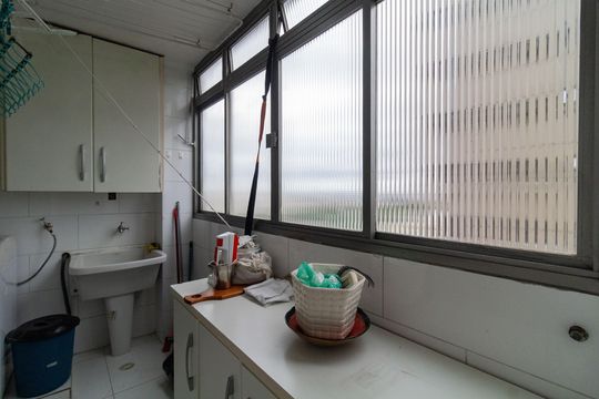 Área de Serviço de apartamento à venda com 3 quartos, 136m² em Bom Retiro, São Paulo
