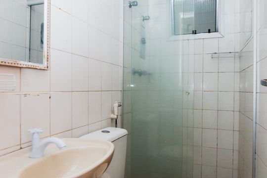 Banheiro Social de apartamento para alugar com 2 quartos, 60m² em Macedo, Guarulhos