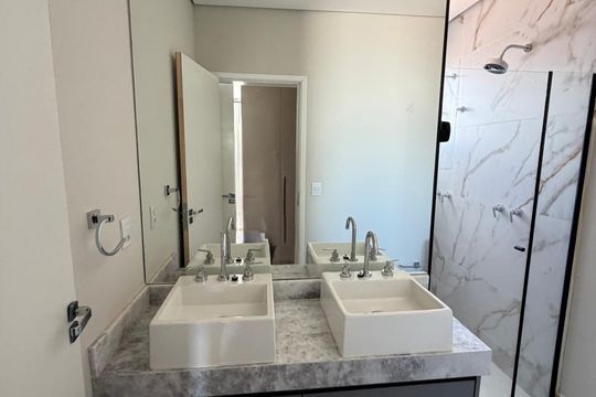 Banheiro de casa para alugar com 3 quartos, 130m² em Jardim Florence, Campinas
