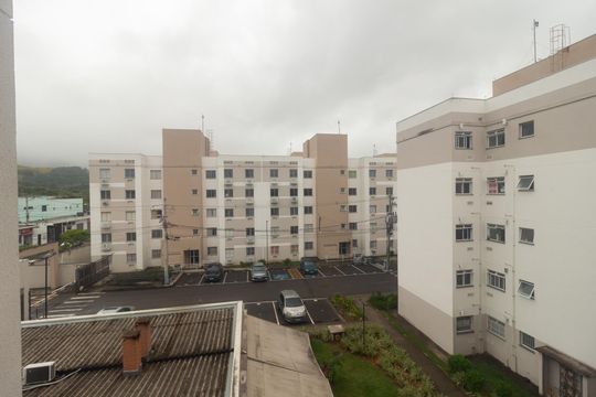 Vista da Sala de apartamento à venda com 2 quartos, 42m² em Campo Grande, Rio de Janeiro