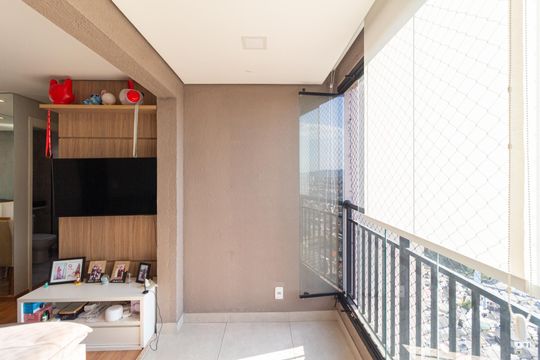 Varanda de apartamento à venda com 2 quartos, 47m² em Padroeira, Osasco