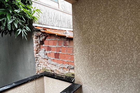 Varanda da Suíte de apartamento à venda com 2 quartos, 140m² em Paraíso X, Santo André