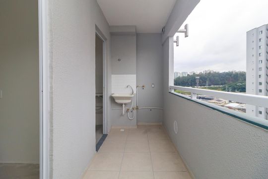 Sala - Varanda de apartamento para alugar com 2 quartos, 42m² em Várzea de Baixo, São Paulo