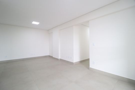 Sala de apartamento para alugar com 3 quartos, 101m² em Copacabana, Uberlândia