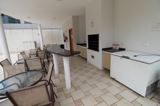 Área comum - Churrasqueira de apartamento para alugar com 2 quartos, 80m² em Jardim Aquarius, São José dos Campos