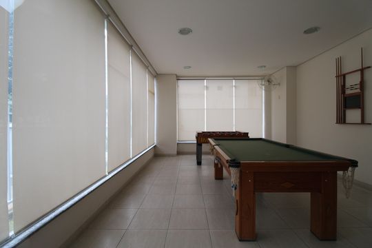 Área comum - Sala de Jogos de apartamento para alugar com 2 quartos, 80m² em Jardim Aquarius, São José dos Campos