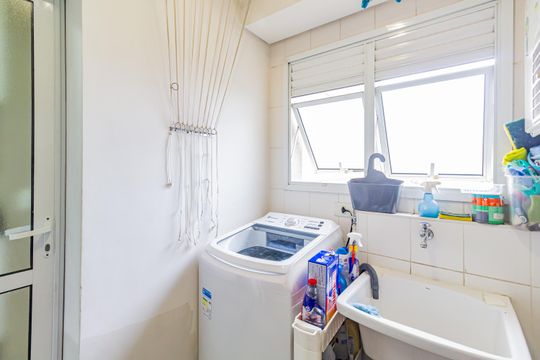 Área de Serviço de apartamento à venda com 3 quartos, 100m² em Santo Amaro, São Paulo