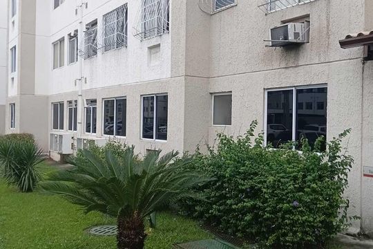 Fachada de apartamento à venda com 2 quartos, 40m² em Padre Miguel, Rio de Janeiro