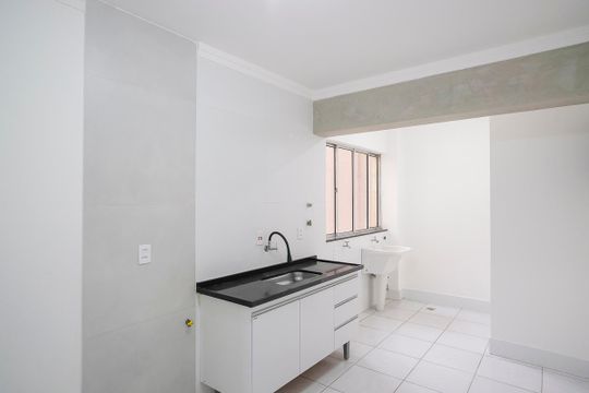 Cozinha de apartamento para alugar com 2 quartos, 67m² em Vila Jahu, São Bernardo do Campo