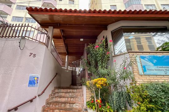 Fachada + plaquinha de apartamento para alugar com 2 quartos, 67m² em Vila Jahu, São Bernardo do Campo