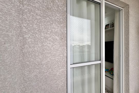 Varanda da Sala de apartamento à venda com 2 quartos, 45m² em Vila Pirituba, São Paulo