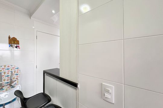 Cozinha de apartamento à venda com 2 quartos, 45m² em Vila Pirituba, São Paulo
