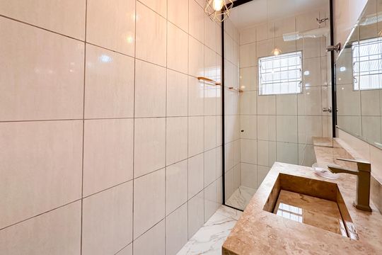 Banheiro da Suíte 1 de casa à venda com 3 quartos, 120m² em Alvarenga, São Bernardo do Campo