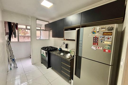 Cozinha - Armários de apartamento à venda com 2 quartos, 49m² em Vila Sílvia, São Paulo