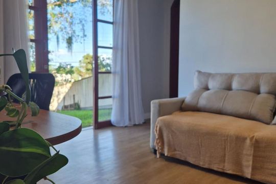 Sala de apartamento para alugar com 1 quarto, 50m² em Sertão do Maruim, São José