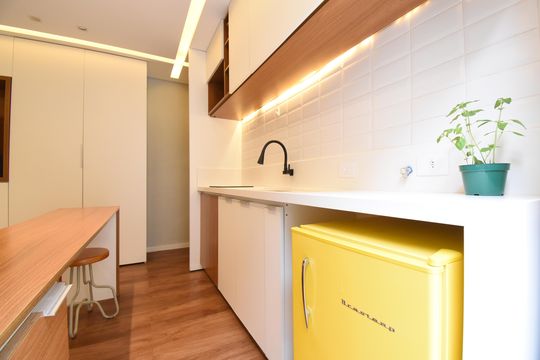 Studio de kitnet/studio para alugar com 1 quarto, 27m² em Juvevê, Curitiba