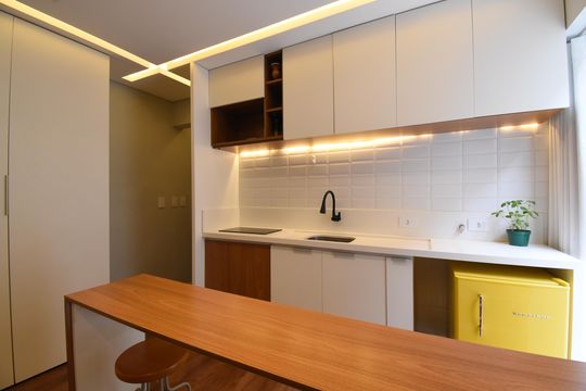 Studio de kitnet/studio para alugar com 1 quarto, 27m² em Juvevê, Curitiba
