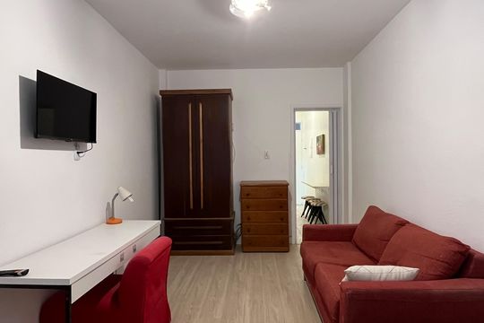 Studio de kitnet/studio para alugar com 1 quarto, 30m² em Boqueirão, Santos