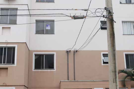 Fachada de apartamento para alugar com 2 quartos, 60m² em Jardim Alvorada, Nova Iguaçu