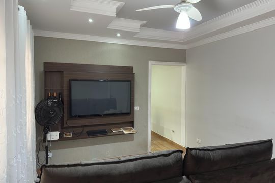 Sala de casa para alugar com 2 quartos, 88m² em Cidade Salvador, Jacareí