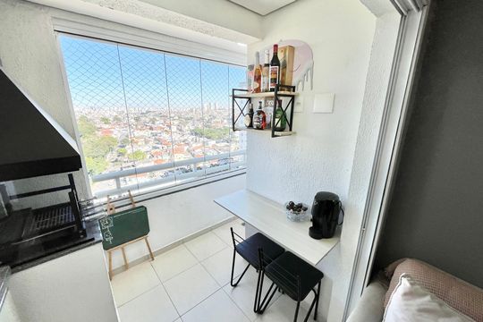 Varanda da Sala de apartamento à venda com 2 quartos, 53m² em Imirim, São Paulo