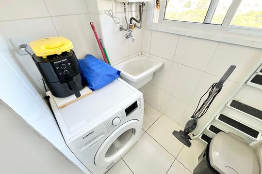 Área de Serviço de apartamento para alugar com 2 quartos, 53m² em Imirim, São Paulo