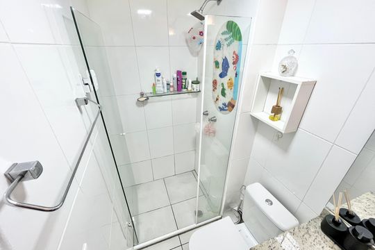 Banheiro de apartamento para alugar com 2 quartos, 53m² em Imirim, São Paulo
