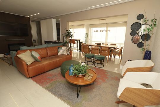 Sala de apartamento à venda com 3 quartos, 127m² em Ipiranga, São Paulo