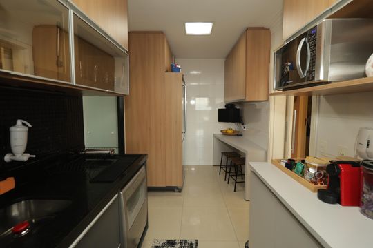 Cozinha de apartamento à venda com 3 quartos, 127m² em Ipiranga, São Paulo