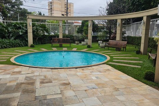 Área externa de apartamento à venda com 3 quartos, 123m² em Chácara Califórnia, São Paulo