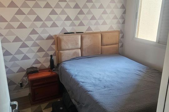 Quarto de apartamento à venda com 3 quartos, 123m² em Chácara Califórnia, São Paulo